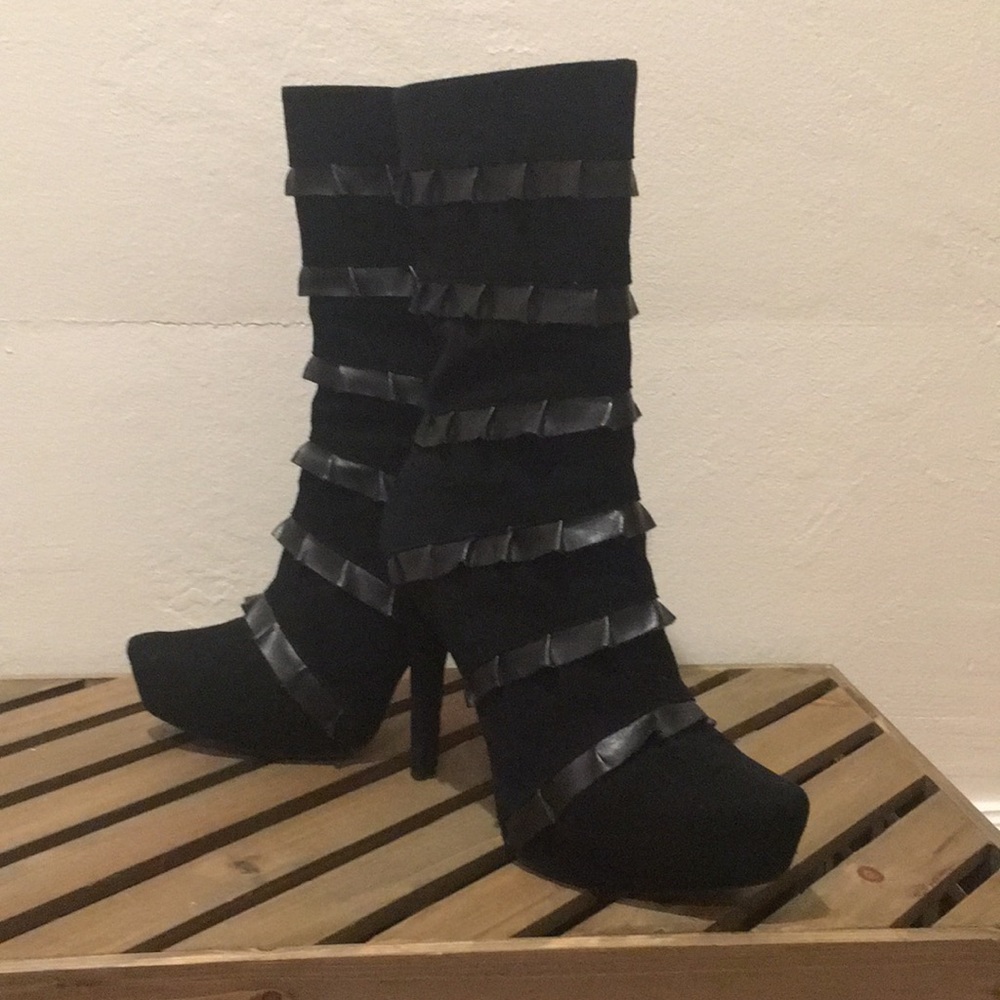 Leather and Suede Boots